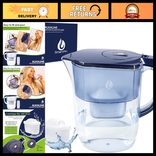 Alkaline water filter jug 8l - water,